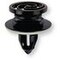 Innenverkleidungsclip Loch 10 mm, L. 25,6 mm, Kopf 22 mm schwarz